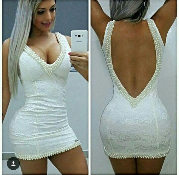 Vestido Bordado Luxo Cavado