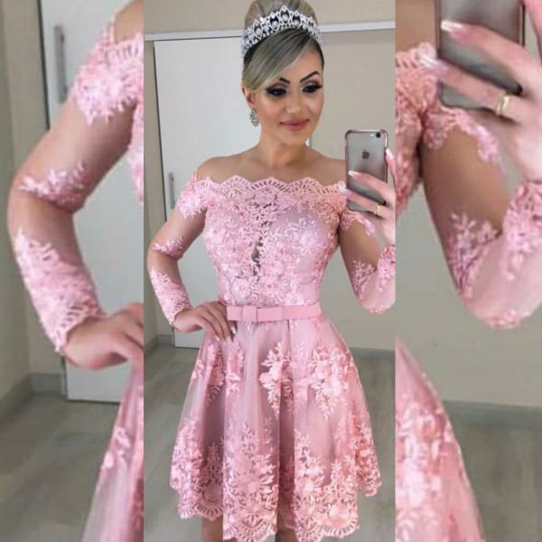 Vestido Princesa Tule Bordado